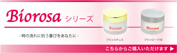 乳酸菌生産物質配合基礎化粧品 バイオローザ